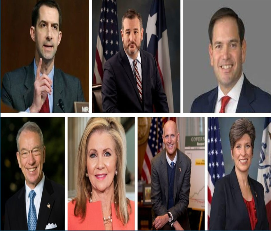 7 senators